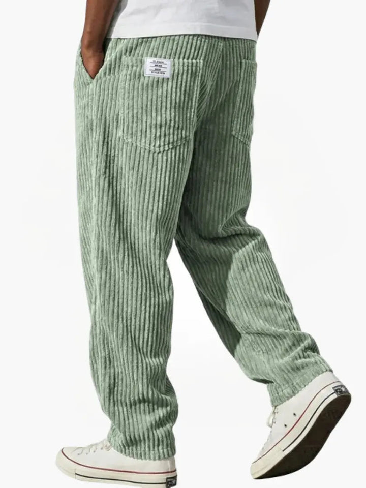 Harmaa Cord Housut