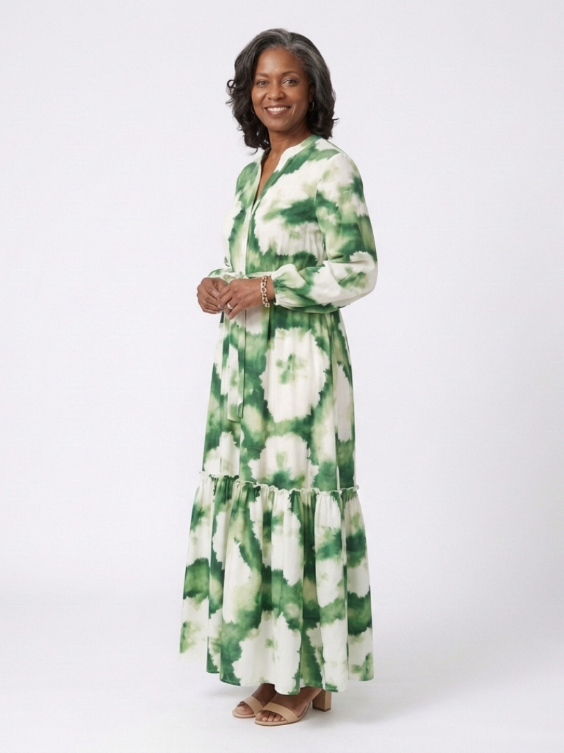 Luontosatu mekko