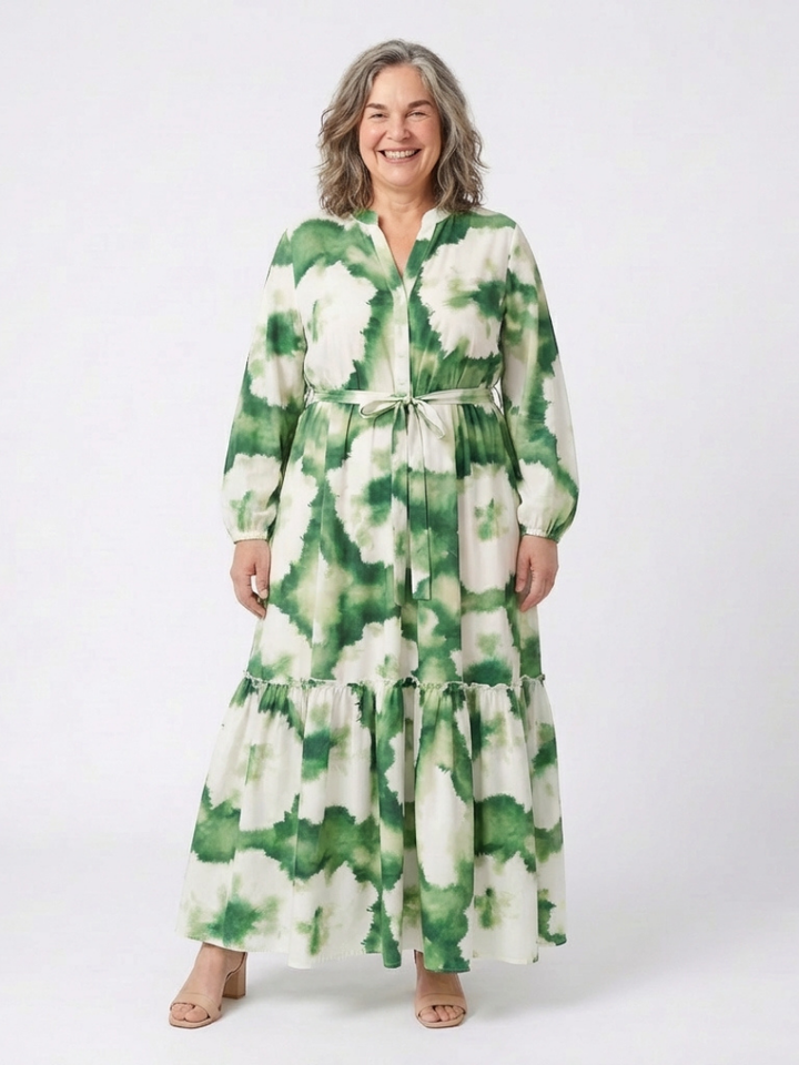 Luontosatu mekko