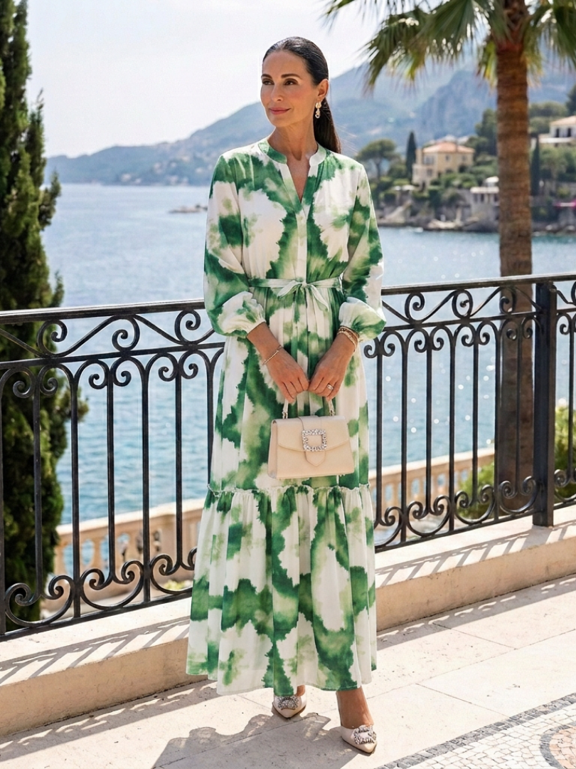 Luontosatu mekko