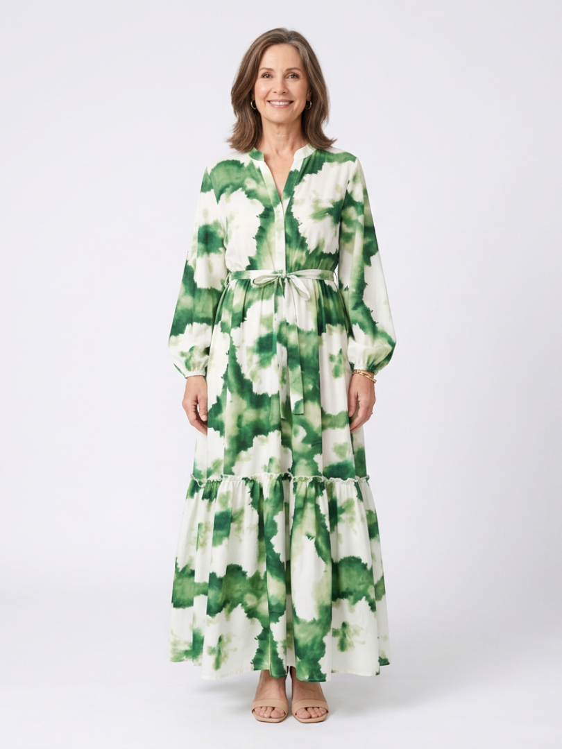 Luontosatu mekko