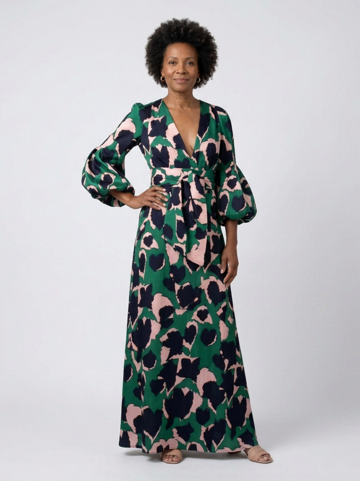 Smaragdiruusun mekko