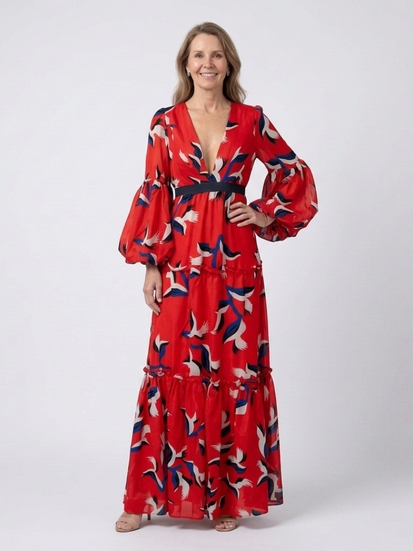 Smaragdiruusun mekko