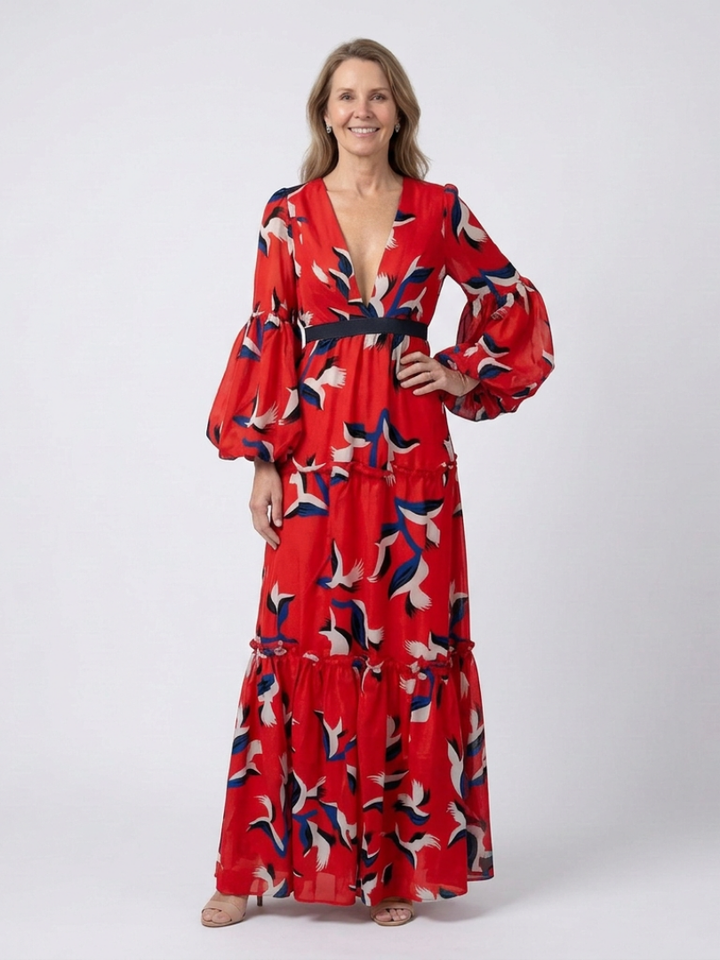 Smaragdiruusun mekko