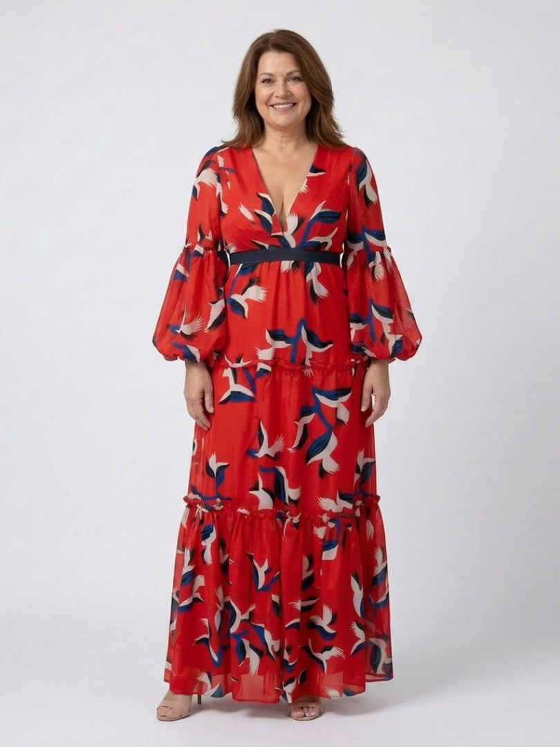 Smaragdiruusun mekko