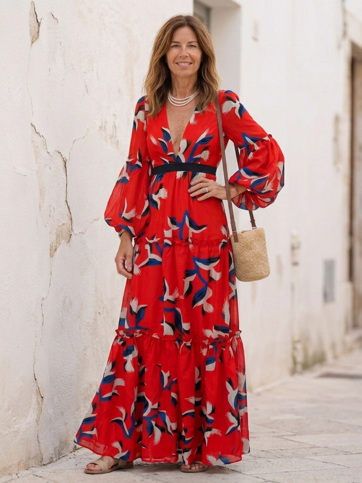 Smaragdiruusun mekko