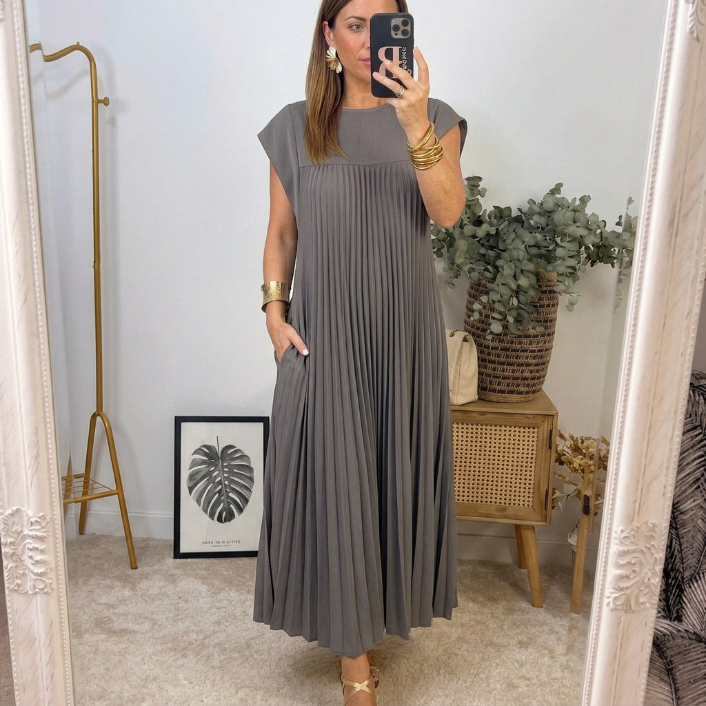Hiljainen eleganssi mekko